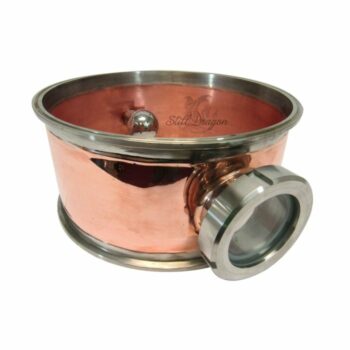 Tee Copper 12" TC x 6" Tall x 3" SGU